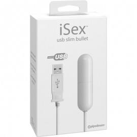 iSex USB Slim Bullet White