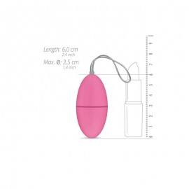 Vibrating Egg with Remote Control Pink