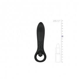 Anal Vibrator Silicone Black