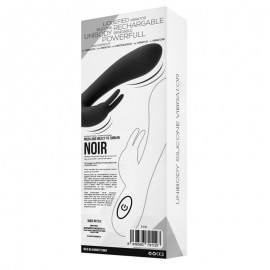 Noir Vibe Injected Liquid Silicone 2 Motors USB