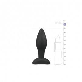 Small Black Silicone Buttplug