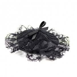 Nipple Covers with Lace Black