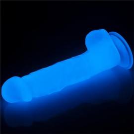 Dildo 85 Lumino Blue Light