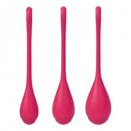 3 Pelvic Floor Ball Pack Yoni Power 1 Red