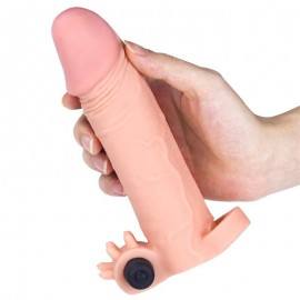 Penis Sleeve with Vibration Add 2 Plesure X Tender Flesh