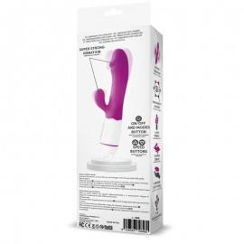 Ellys USB Vibration 36 Functions Silicone Purple