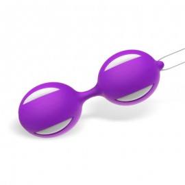 Misha Double Kegel Balls Silicone Purple