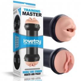 Souble Masturbator Training Master Vagina and Mouth