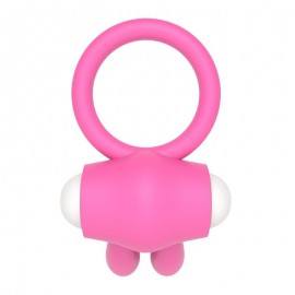 Vibrating Cockring Power Clit Pink