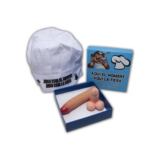 Chef s Hat Brooch and Stimulator Set