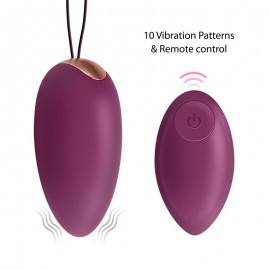 Garland 20 Vibrating Egg Remote Control USB Injected Liquified Silicone