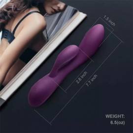 Bacall 20 Vibe Injected Liquified Silicone Double Motor USB
