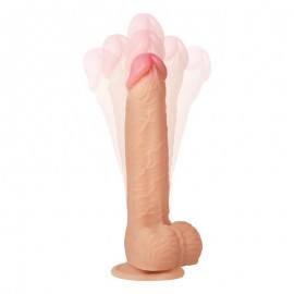 Cesur 30 Realistic Dildo Vibrating Wavy 360º and Up and Down Movement Remote Control USB