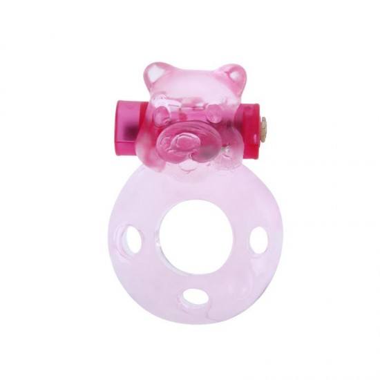 Cock Ring with Vibrating Bullet Bear