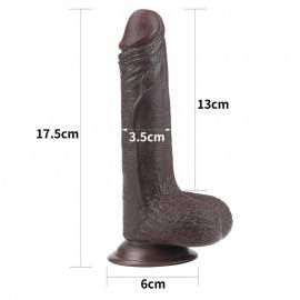 Dildo Sliding 7 Black