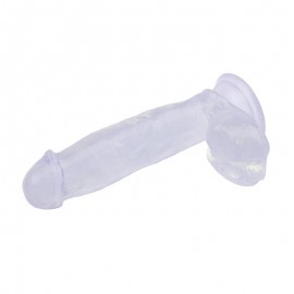 Dildo Hi Rubber 7 Clear