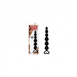 Elite Lovers Beads 19 cm Silicone Black