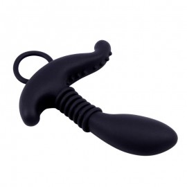 Butt Plug Booty Exciter Silicone Black