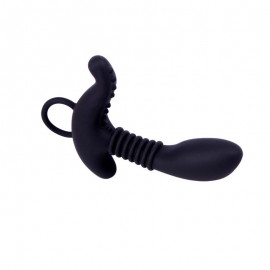 Butt Plug Booty Exciter Silicone Black