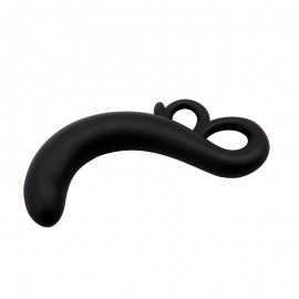 Two Finger G Spot Plug Silicone Black