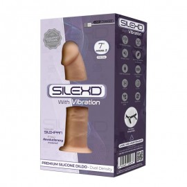 Dildo SilexPan 10 Vibration Functions Model 2 7 Flesh