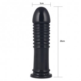 Butt Plug King Sized Anal Bumper 8 Black