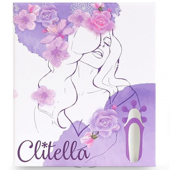 Clitella Oral Sex Clitoral Stimulator Purple