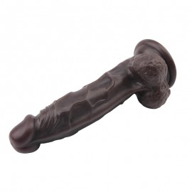 Dildo Dual Density Fashion Dude 21 x 41 cm Brown