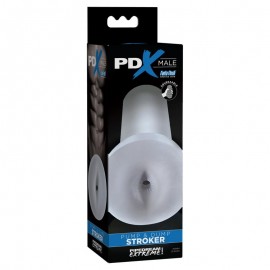 Male Pump and Dump Stroker Clear