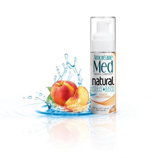 Waterbased Lubricant Peach 50 ml