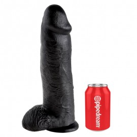 Cock with Balls 12 Black