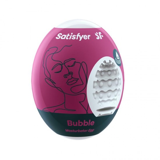 Masturbator Egg Single Bubble Hydro Active