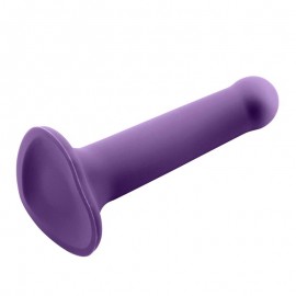 Bouncy Liquid Silicone Dildo Hiper Flexible 7 18 cm Size M Purple