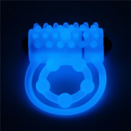 Lumino Play Vibratin Ring Blue Light