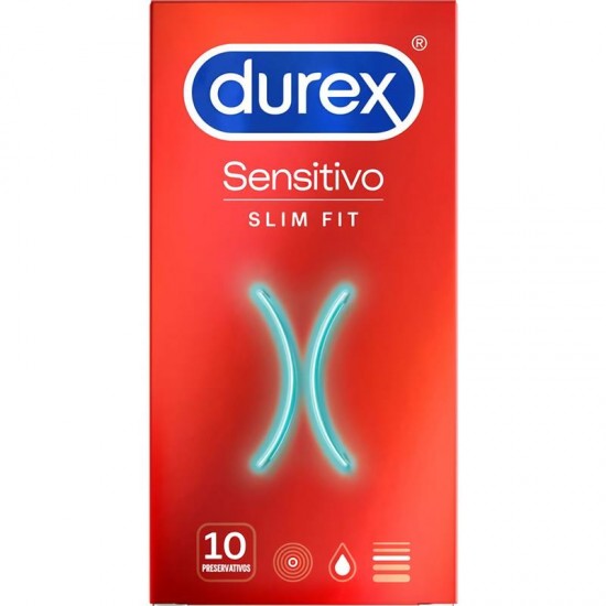 Condoms Sensitivo Slim Fit 10 Units